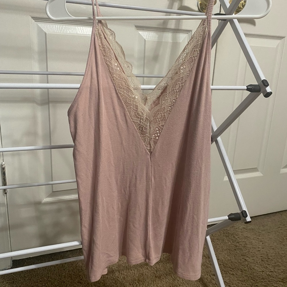 American eagle soft lace tank top